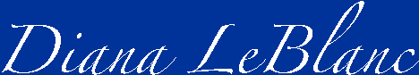 Diana LeBlanc nameplate